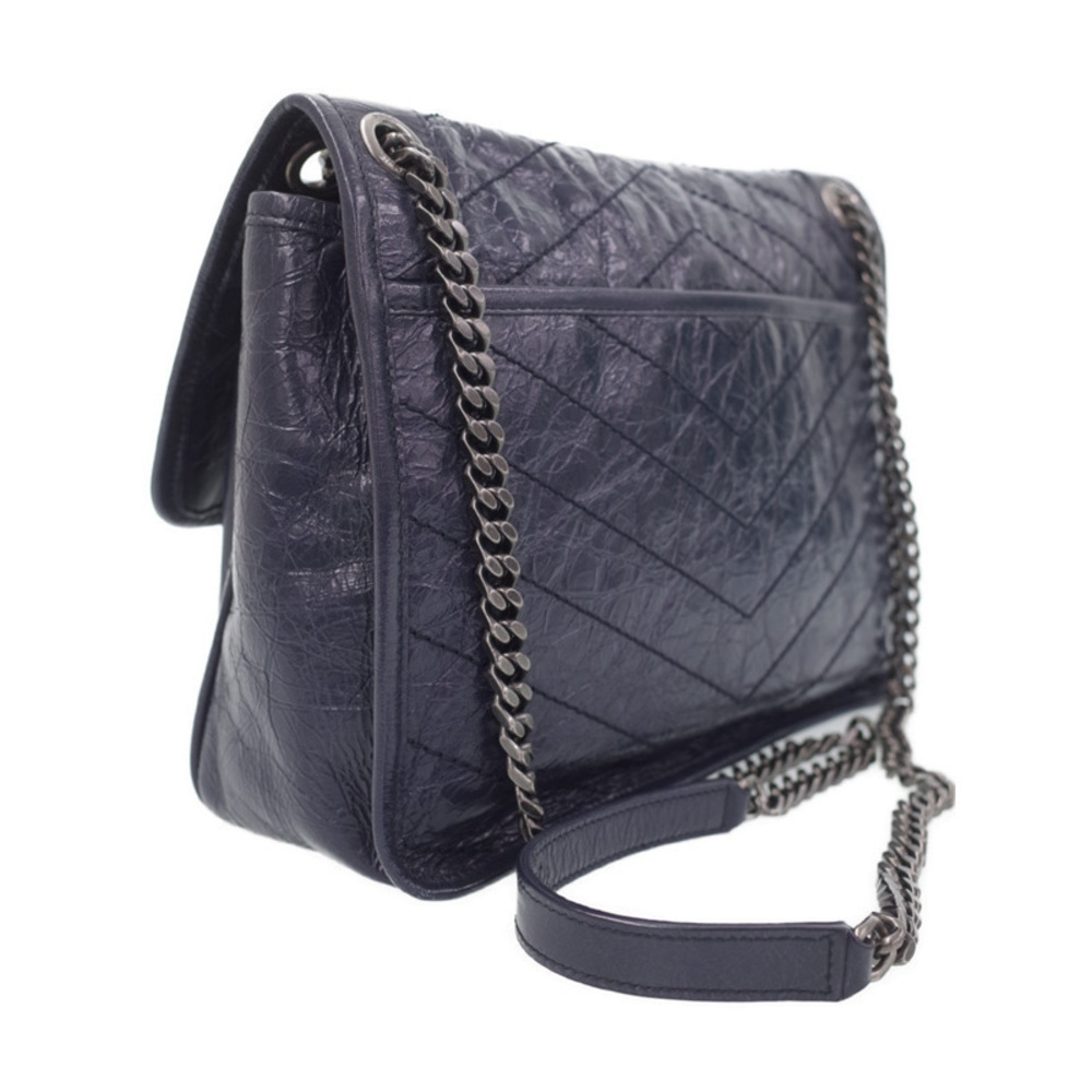 Saint Laurent Paris Niki Chain Shoulder Bag Blue - Picture 2 of 9